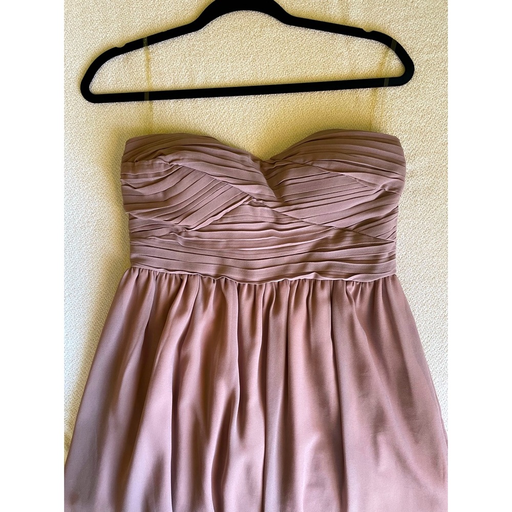 Strapless cocktail dress